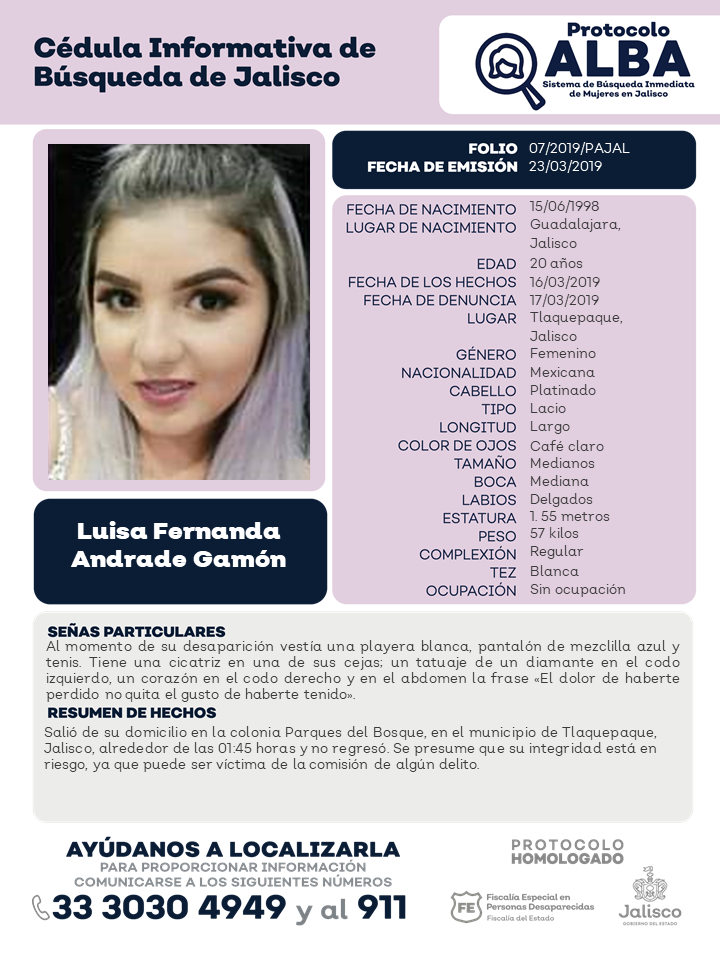 Luisa-Fernanda-Andrade-Gamón-20-años.-2019-Tlaquepaque.