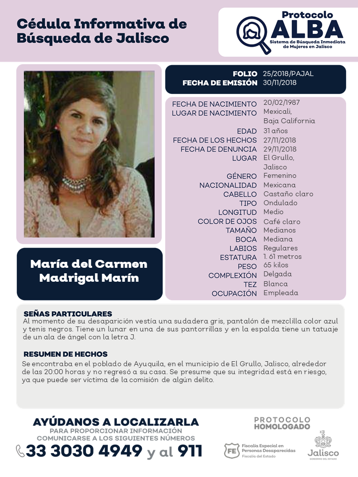María-del-Carmen-Madrigal-Marín-31-años.-2018-El-Grullo.