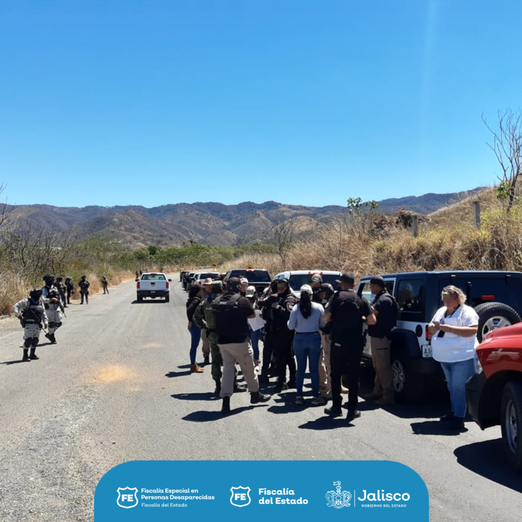 Fiscalía Especial en Personas Desaparecidas realiza operativo de búsqueda conjunto autoridades estatales y federales en Tecalitlán