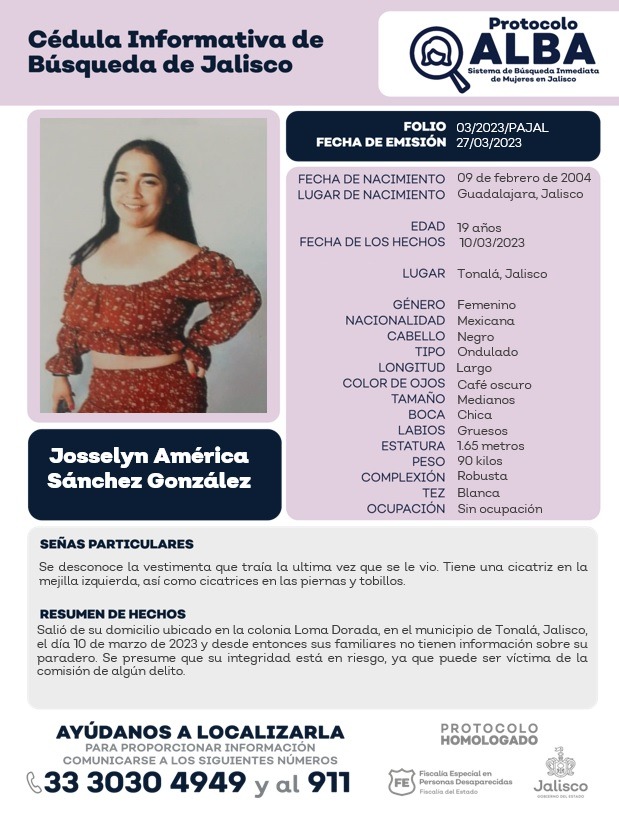 Josselyn America Sanchez Gonzalez