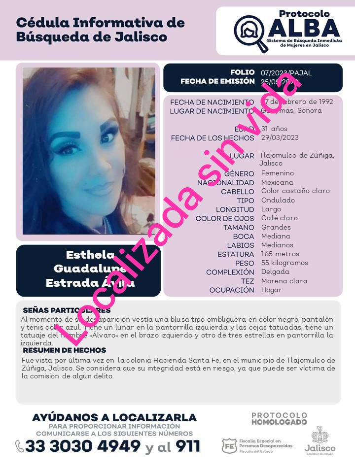 20230724 - ALBA Esthela Guadalupe Estrada Avila LOC