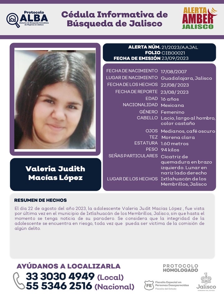 20230923 - AMBER Valeria Judith Macias Lopez