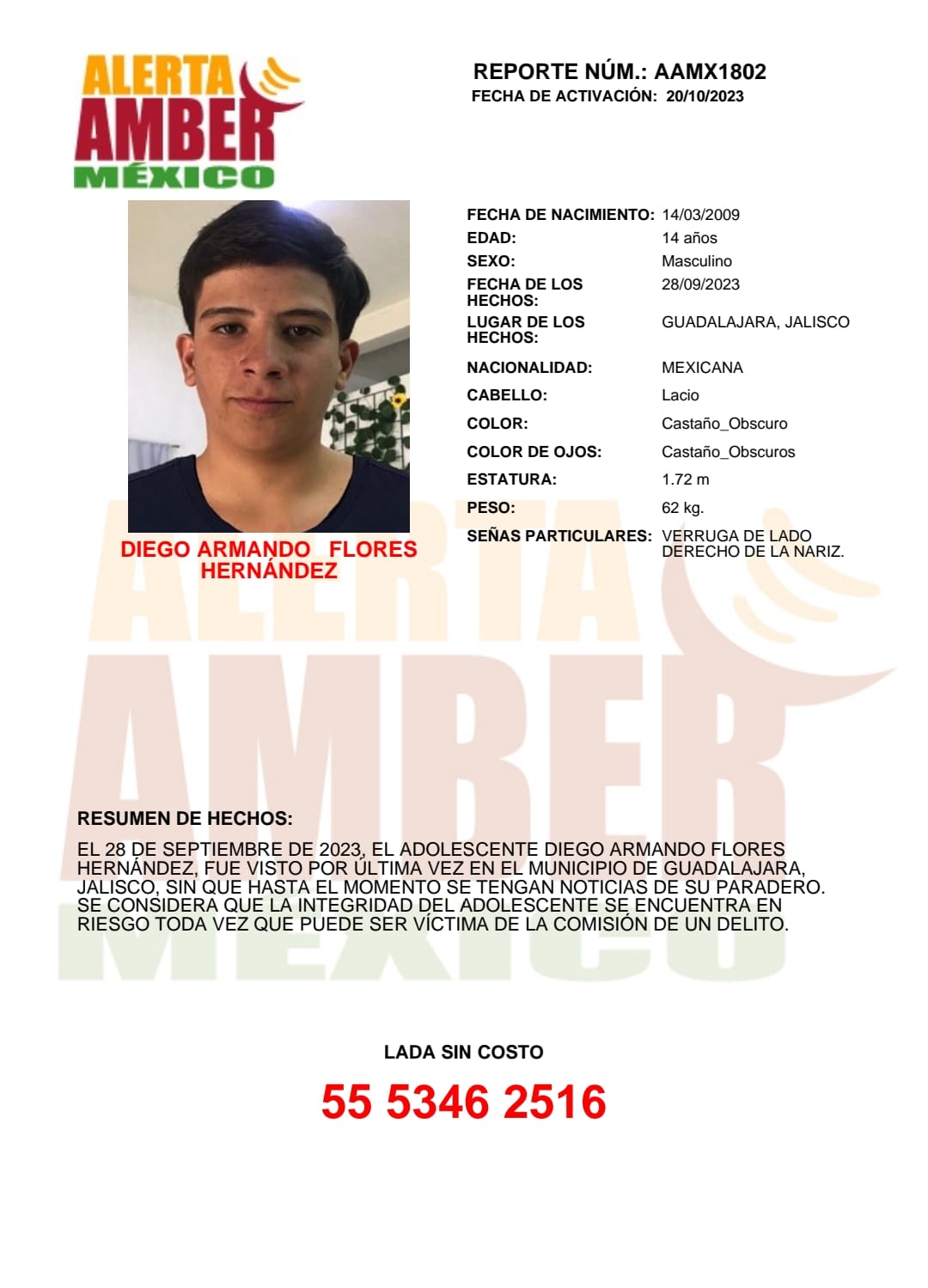 20231020 - AMBER NAC Diego Armando Flores Hernandez