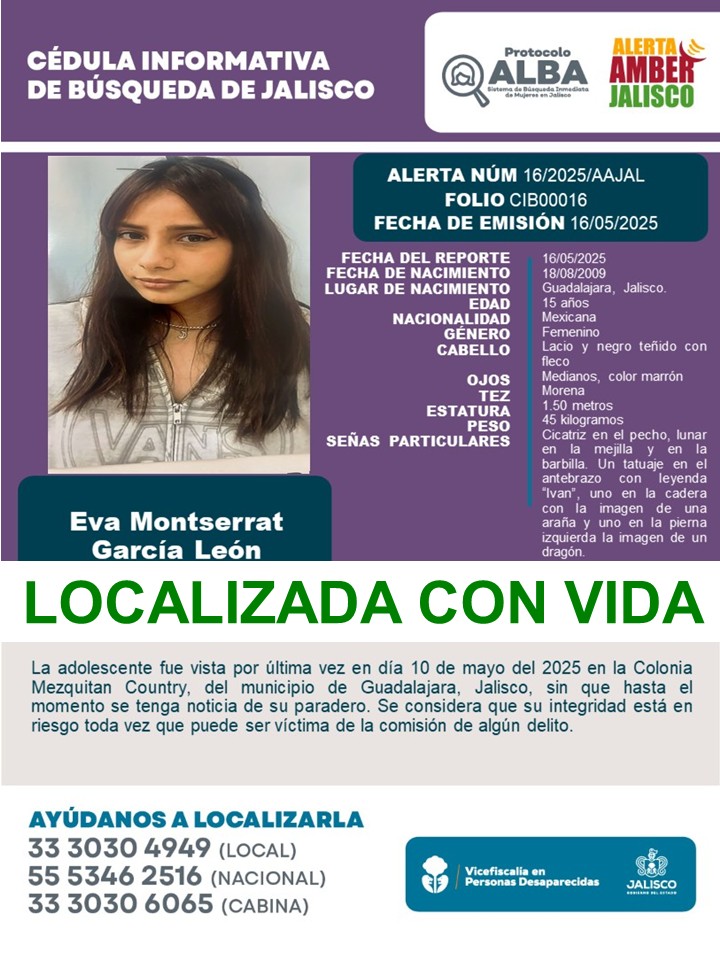 20250522 AMBER Eva Montserrat García Leon LOC
