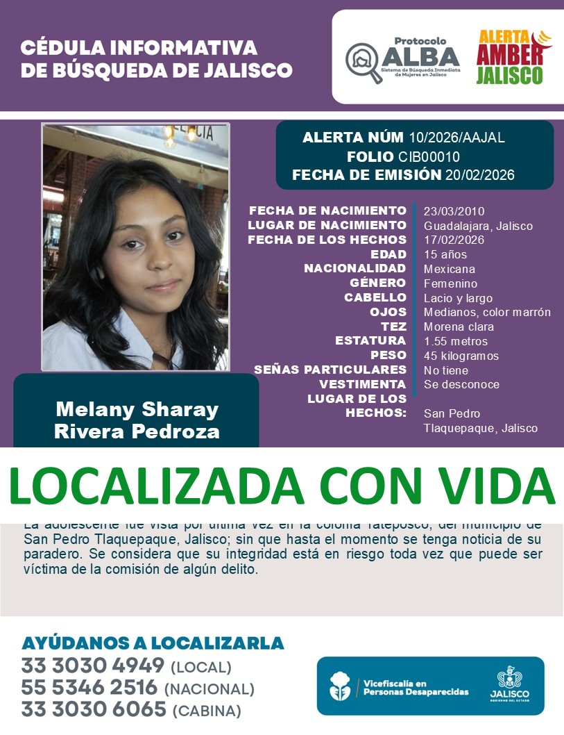 20260223 AMBER Melany Sharay Rivera Pedroza LOC