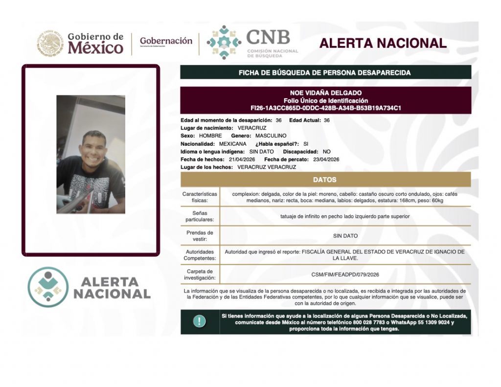 NOE VIDAÑA DELGADO
