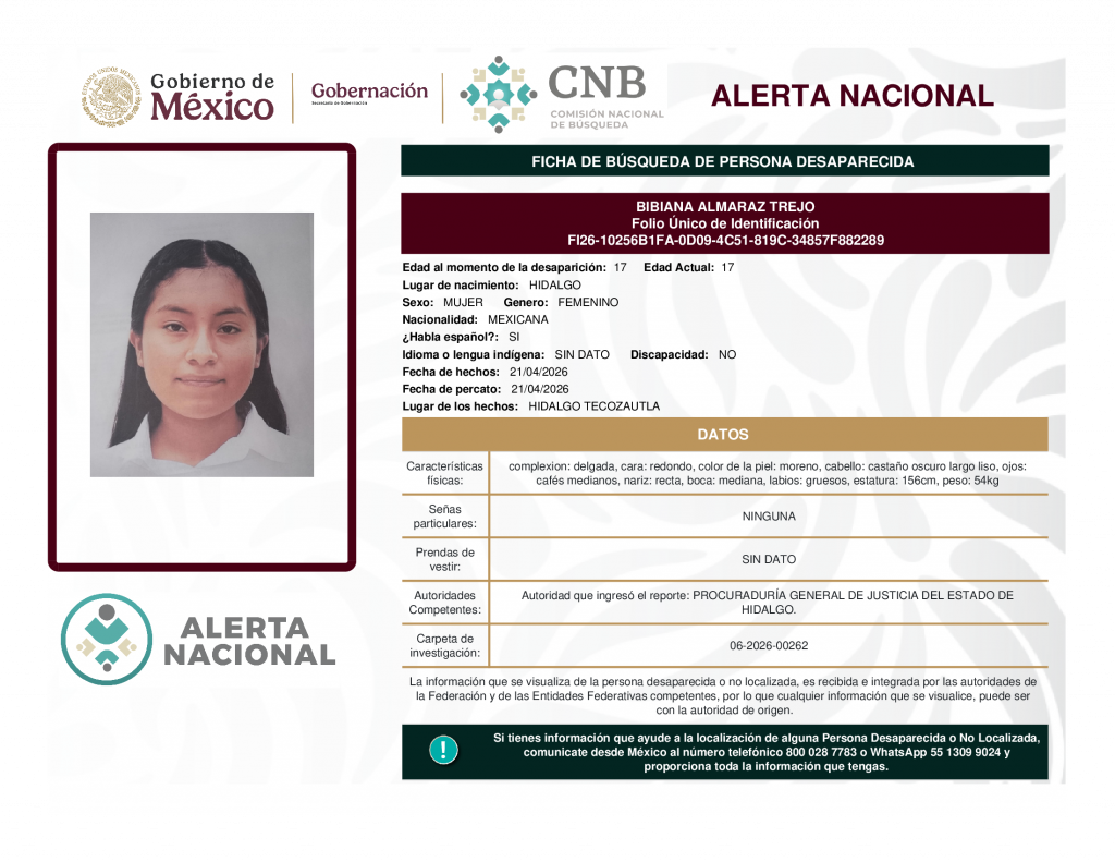 BIBIANA ALMARAZ TREJO