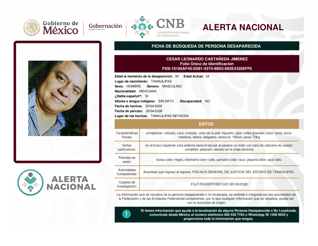 CESAR LEONARDO CASTAÑEDA JIMENEZ
