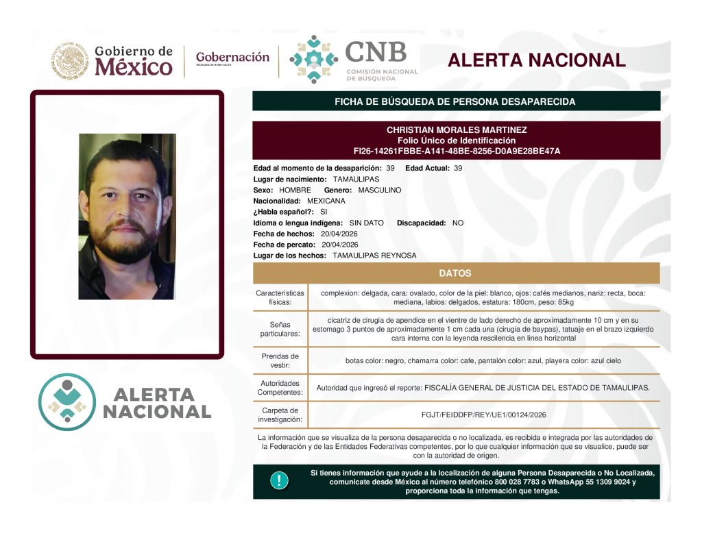 CHRISTIAN MORALES MARTINEZ