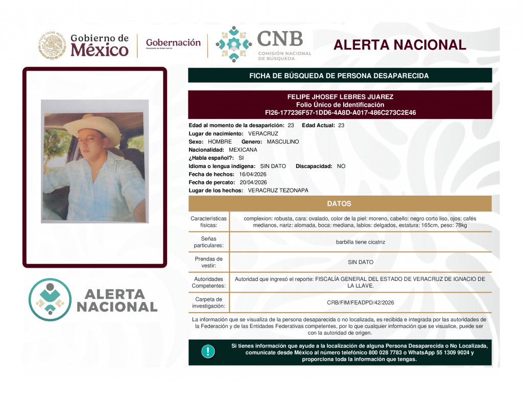 FELIPE JHOSEF LEBRES JUAREZ