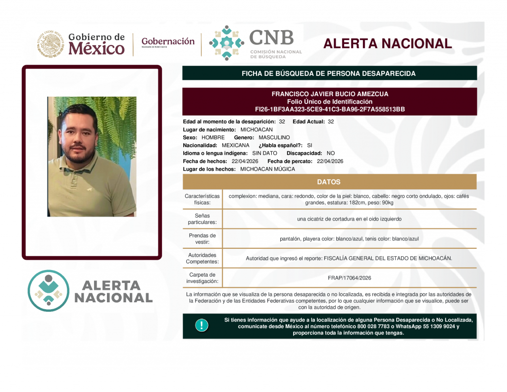 FRANCISCO JAVIER BUCIO AMEZCUA