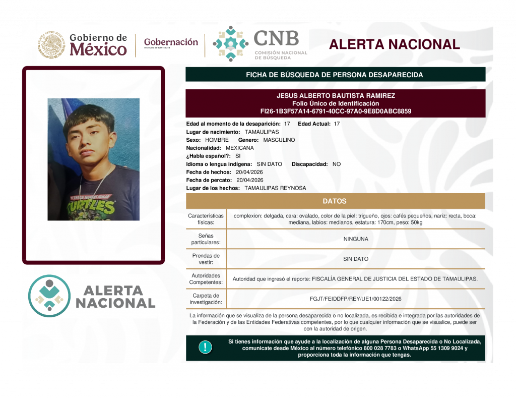 JESUS ALBERTO BAUTISTA RAMIREZ