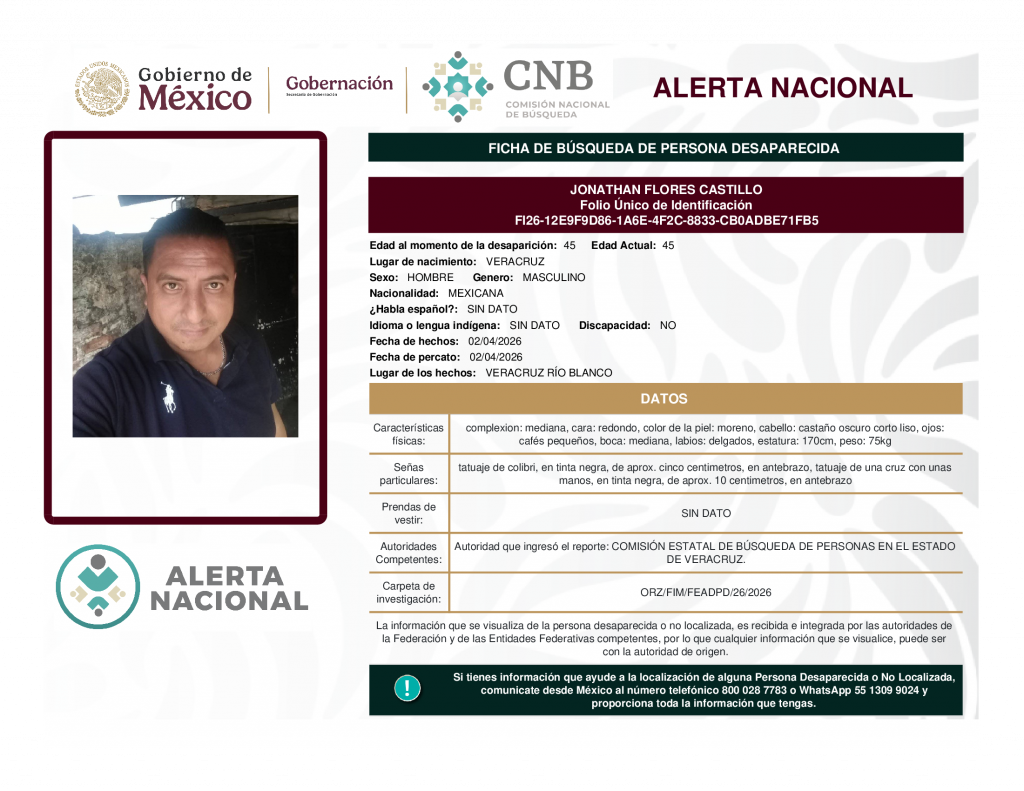 JONATHAN FLORES CASTILLO
