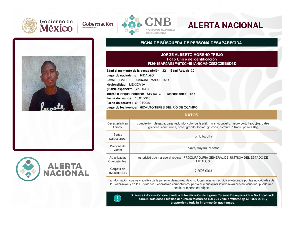JORGE ALBERTO MORENO TREJO