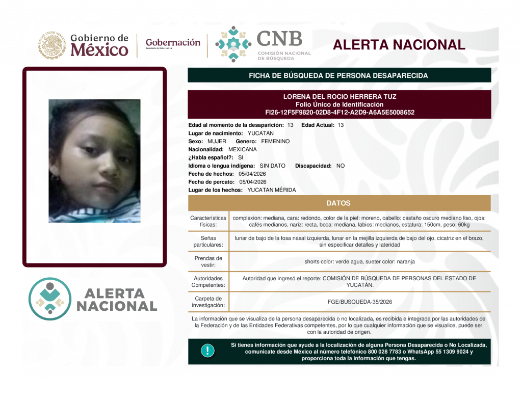 LORENA DEL ROCIO HERRERA TUZ