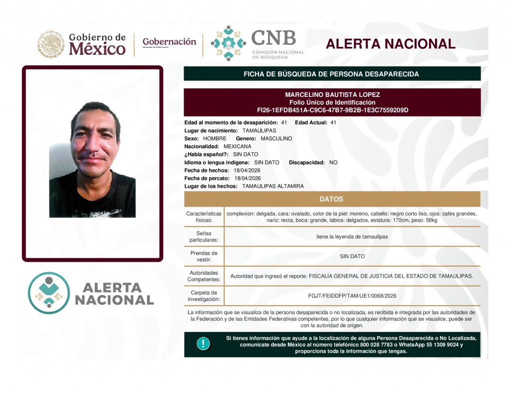 MARCELINO BAUTISTA LOPEZ