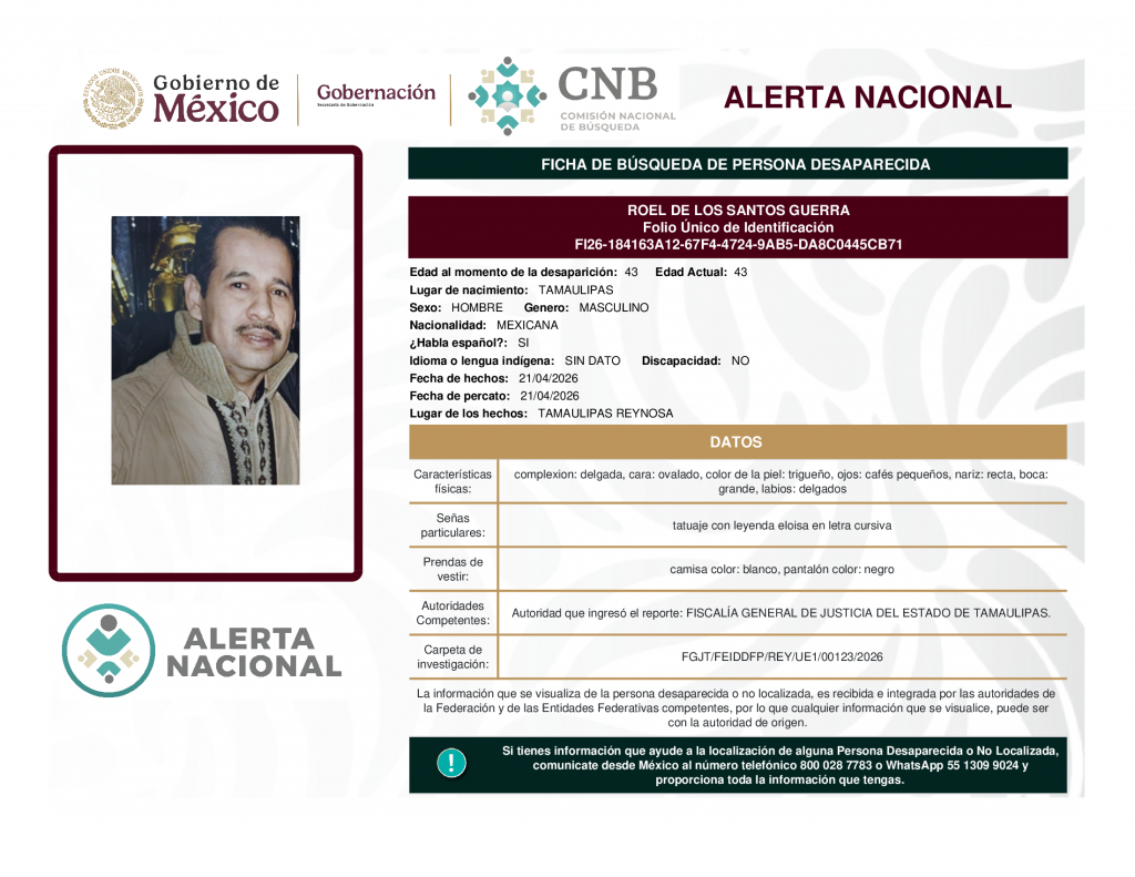 ROEL DE LOS SANTOS GUERRA
