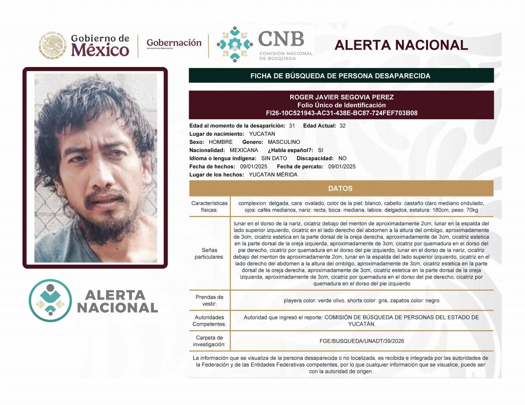 ROGER JAVIER SEGOVIA PEREZ