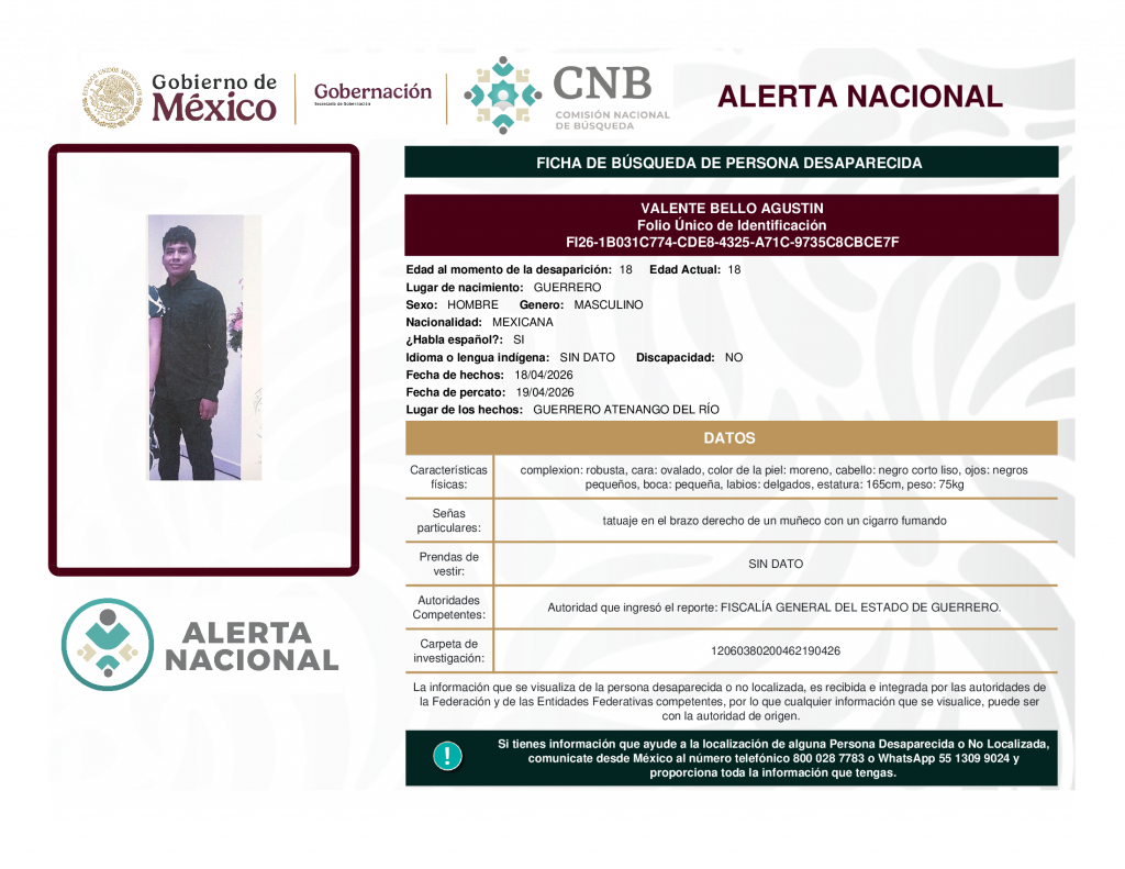 VALENTE BELLO AGUSTIN