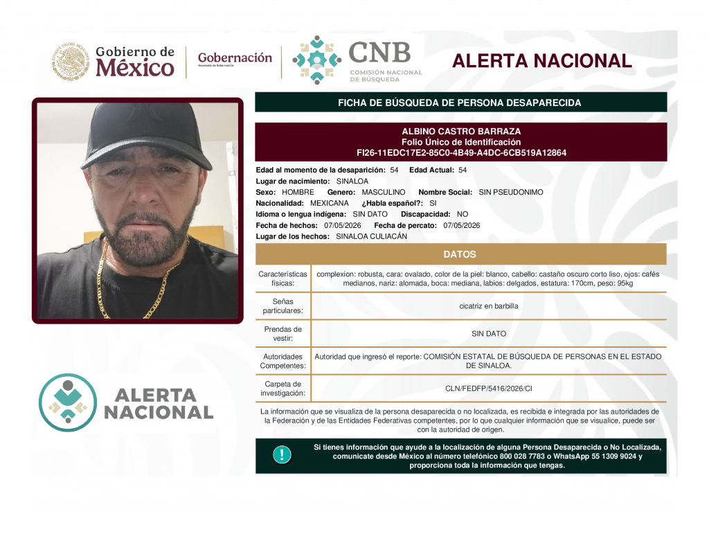 ALBINO CASTRO BARRAZA