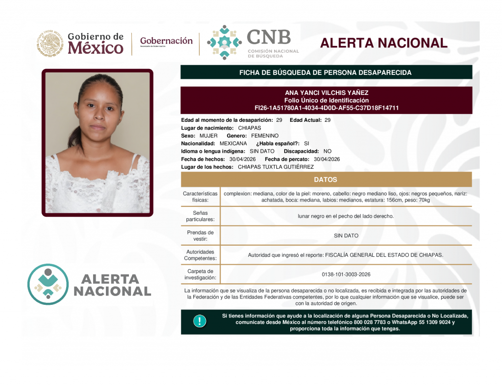 ANA YANCI VILCHIS YAÑEZ