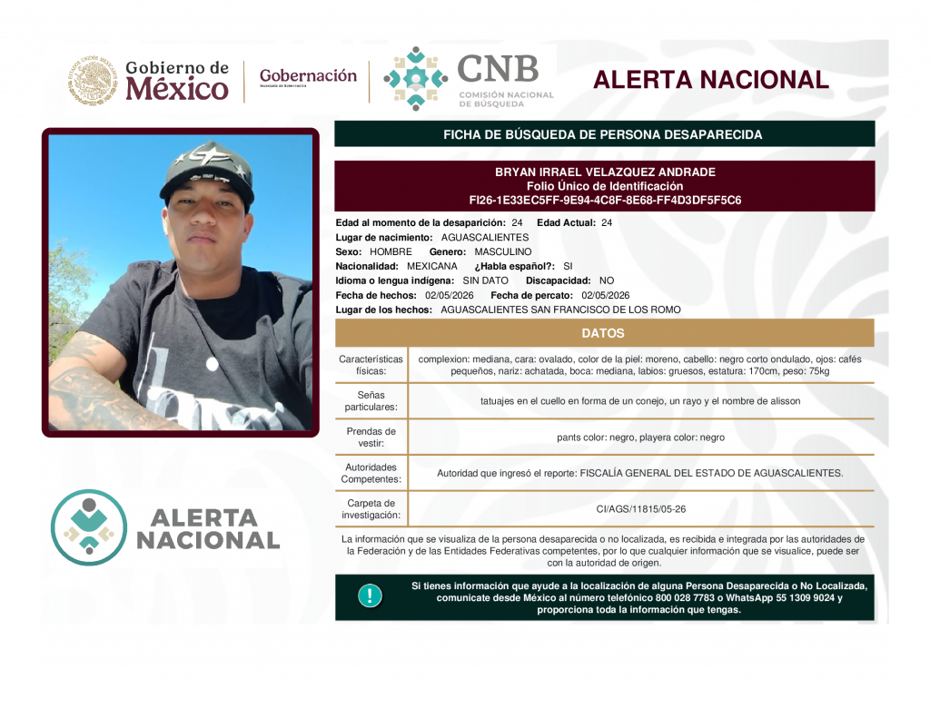 BRYAN IRRAEL VELAZQUEZ ANDRADE