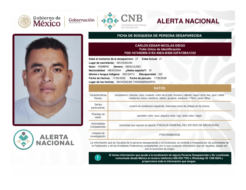 CARLOS EDGAR NICOLAS DIEGO