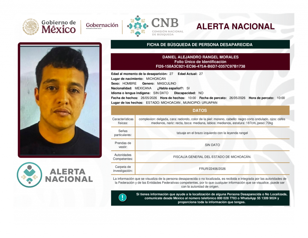 DANIEL ALEJANDRO RANGEL MORALES