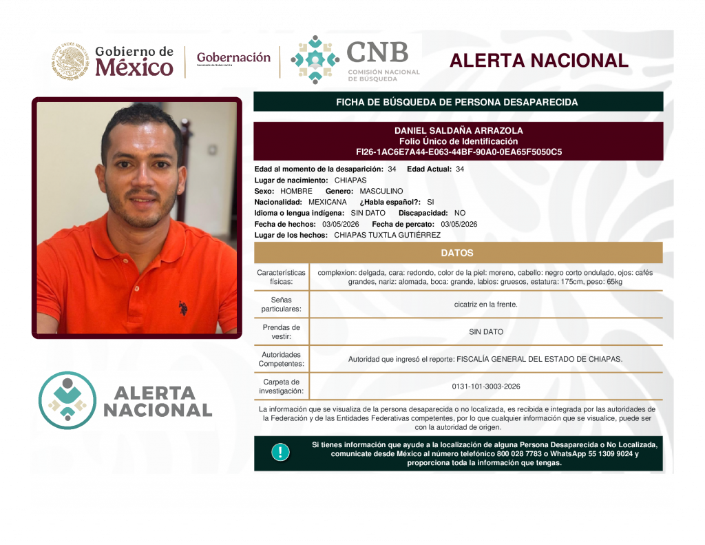 DANIEL SALDAÑA ARRAZOLA