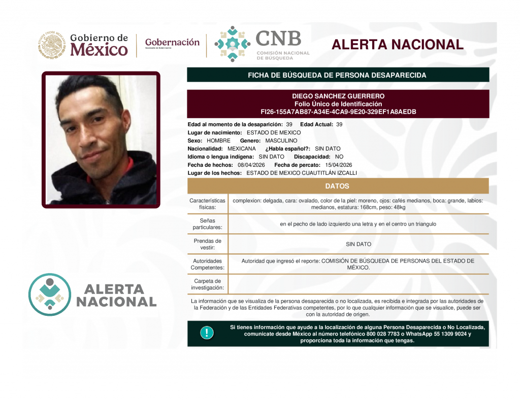 DIEGO SANCHEZ GUERRERO