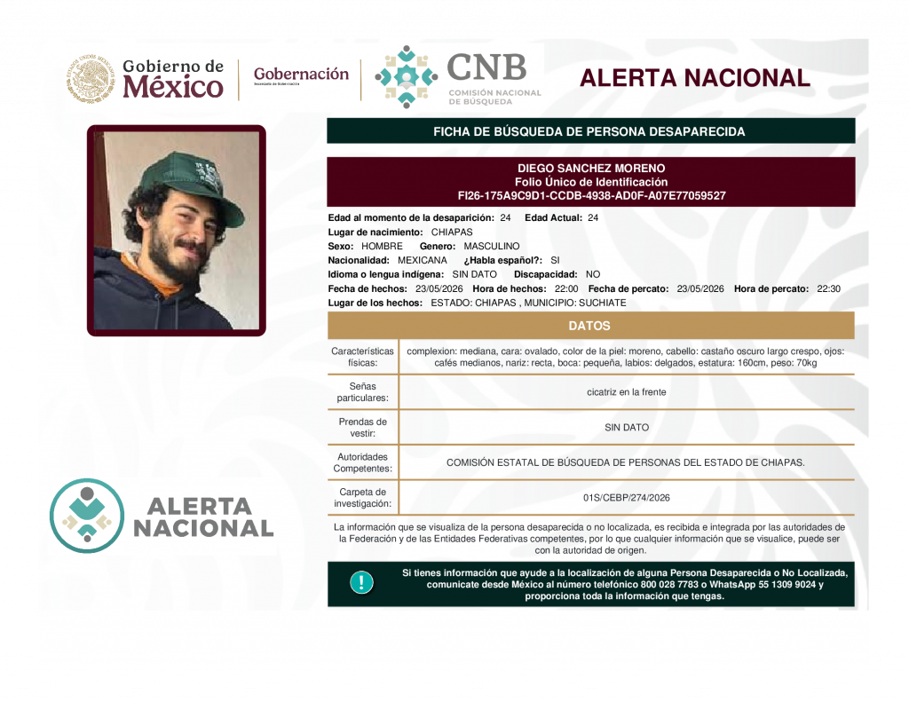 DIEGO SANCHEZ MORENO