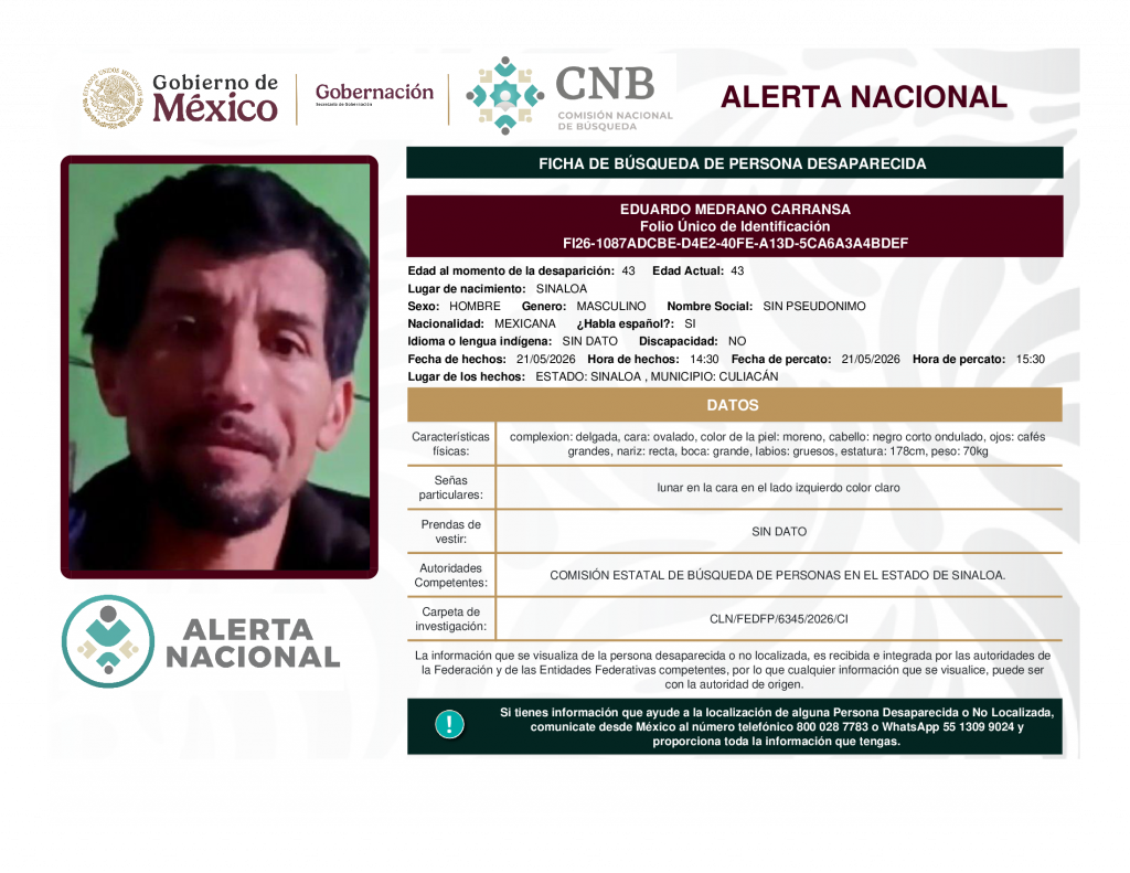 EDUARDO MEDRANO CARRANSA