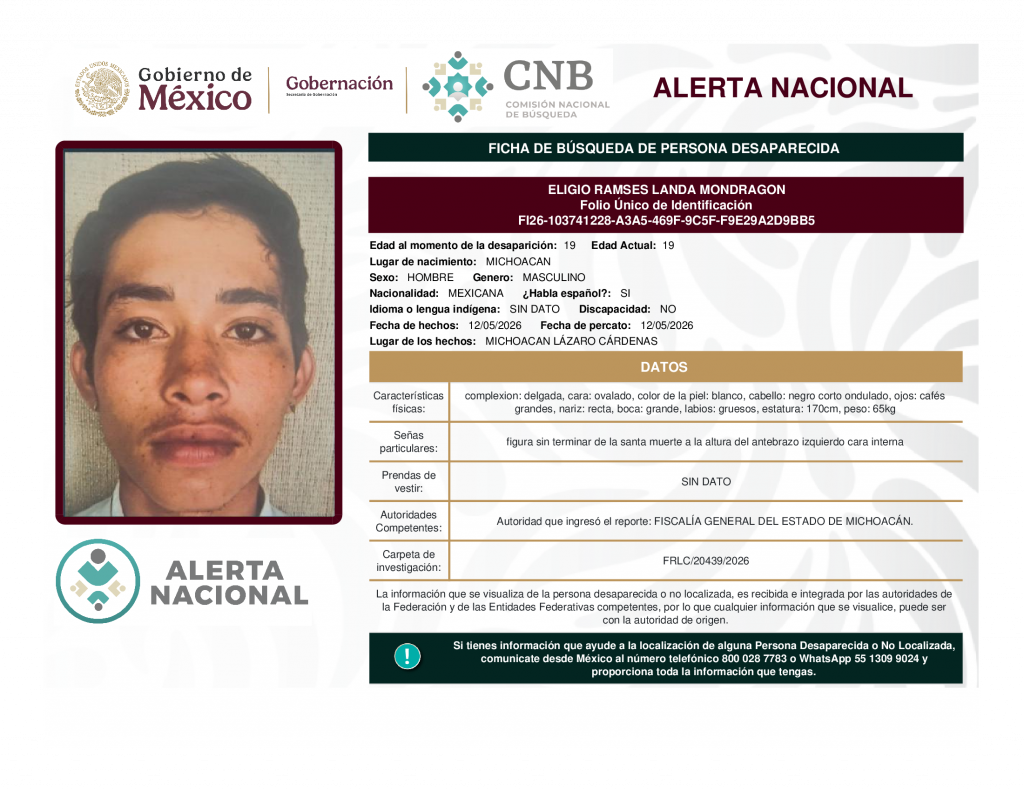 ELIGIO RAMSES LANDA MONDRAGON