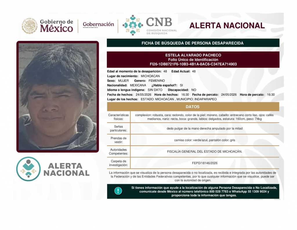 ESTELA ALVARADO PACHECO