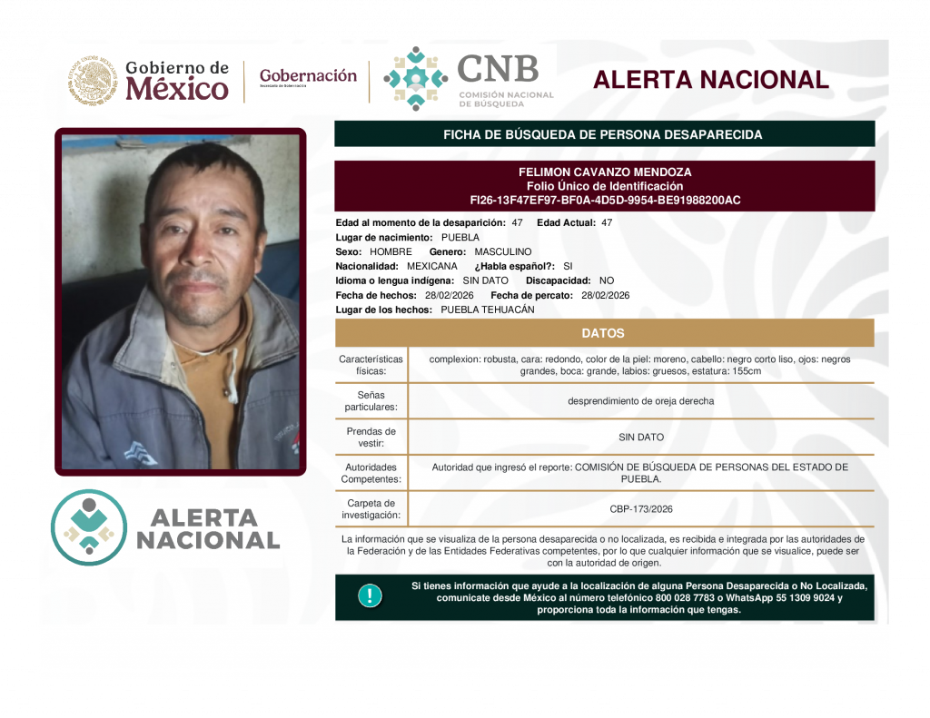 FELIMON CAVANZO MENDOZA