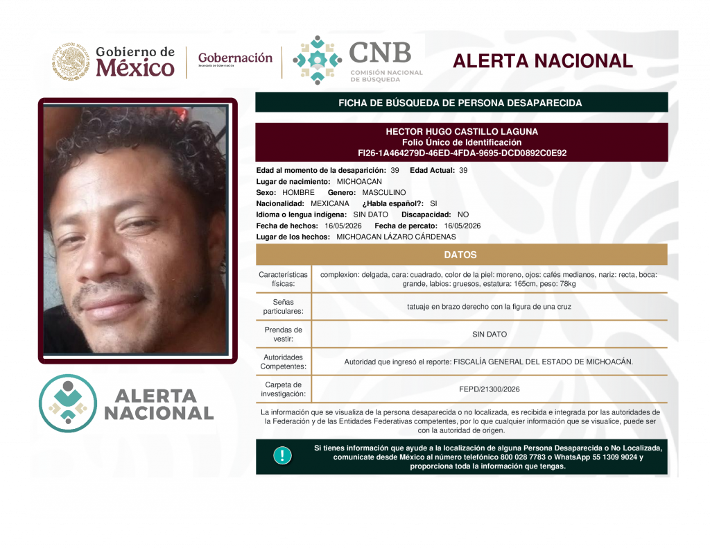 HECTOR HUGO CASTILLO LAGUNA