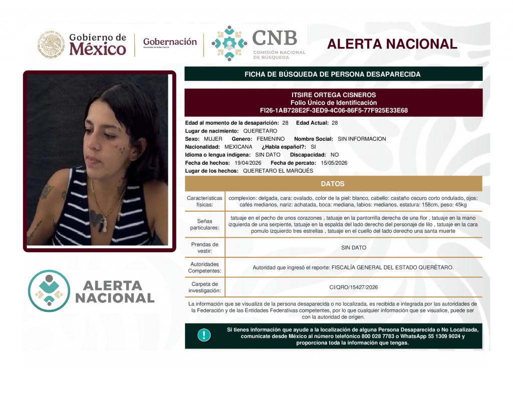 ITSIRE ORTEGA CISNEROS