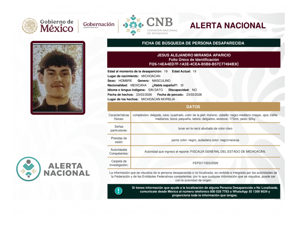JESUS ALEJANDRO MIRANDA APARICIO