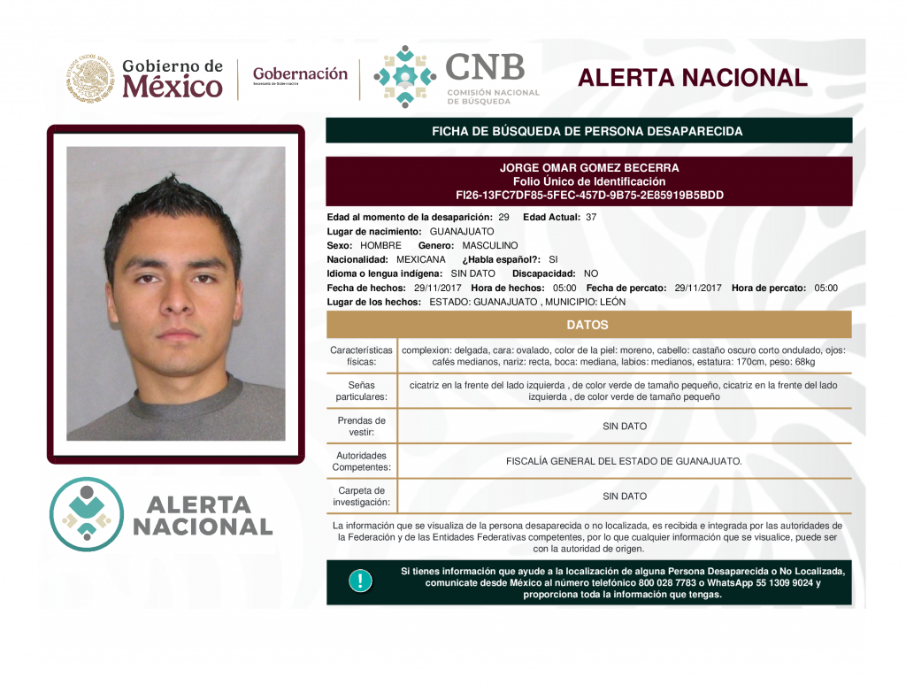 JORGE OMAR GOMEZ BECERRA