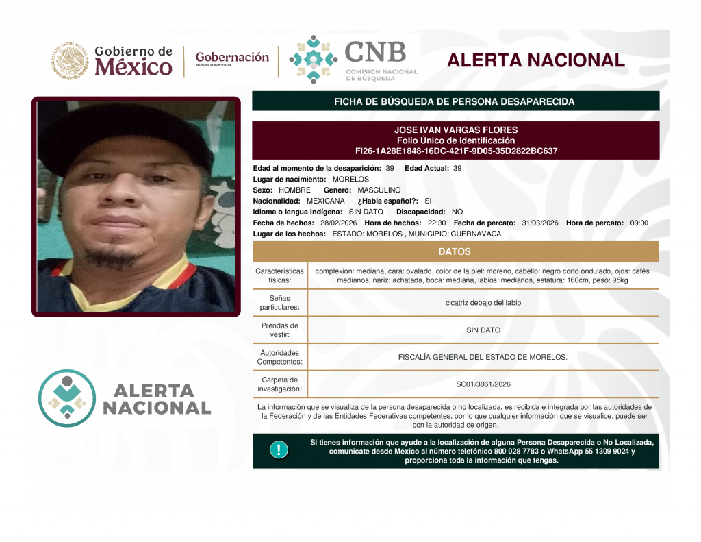 JOSE IVAN VARGAS FLORES