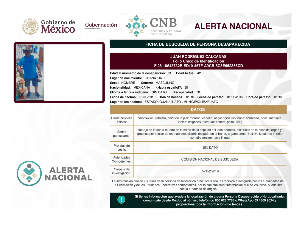 JUAN RODRIGUEZ CALCANAS