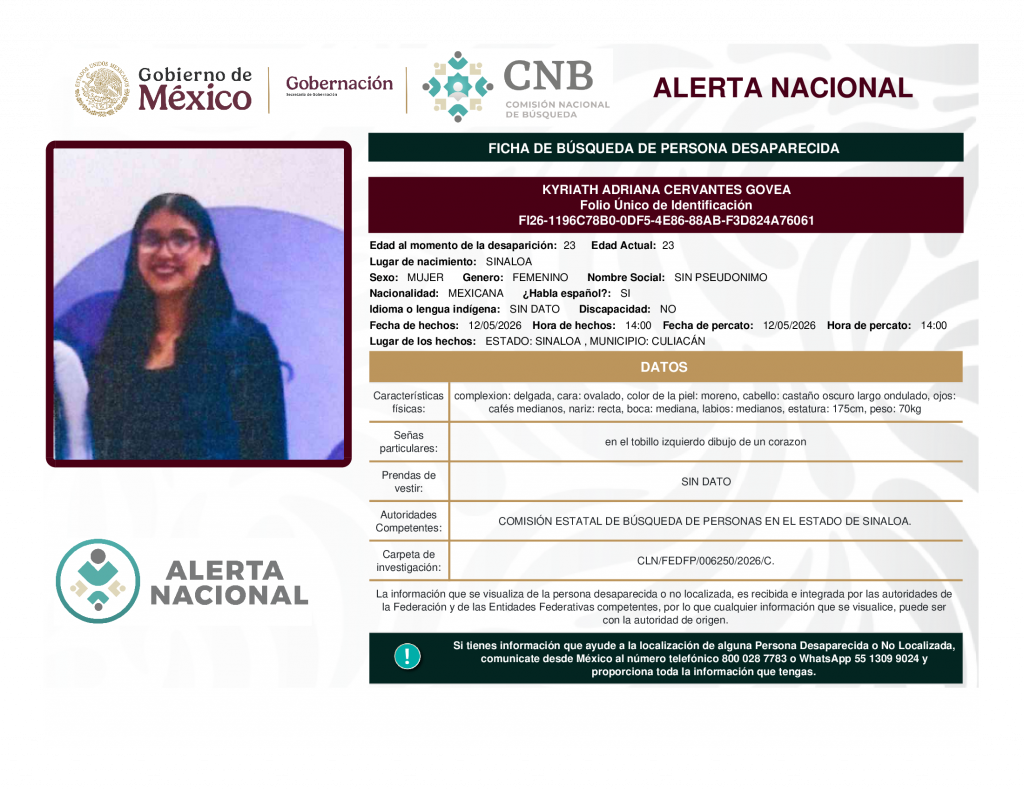 KYRIATH ADRIANA CERVANTES GOVEA