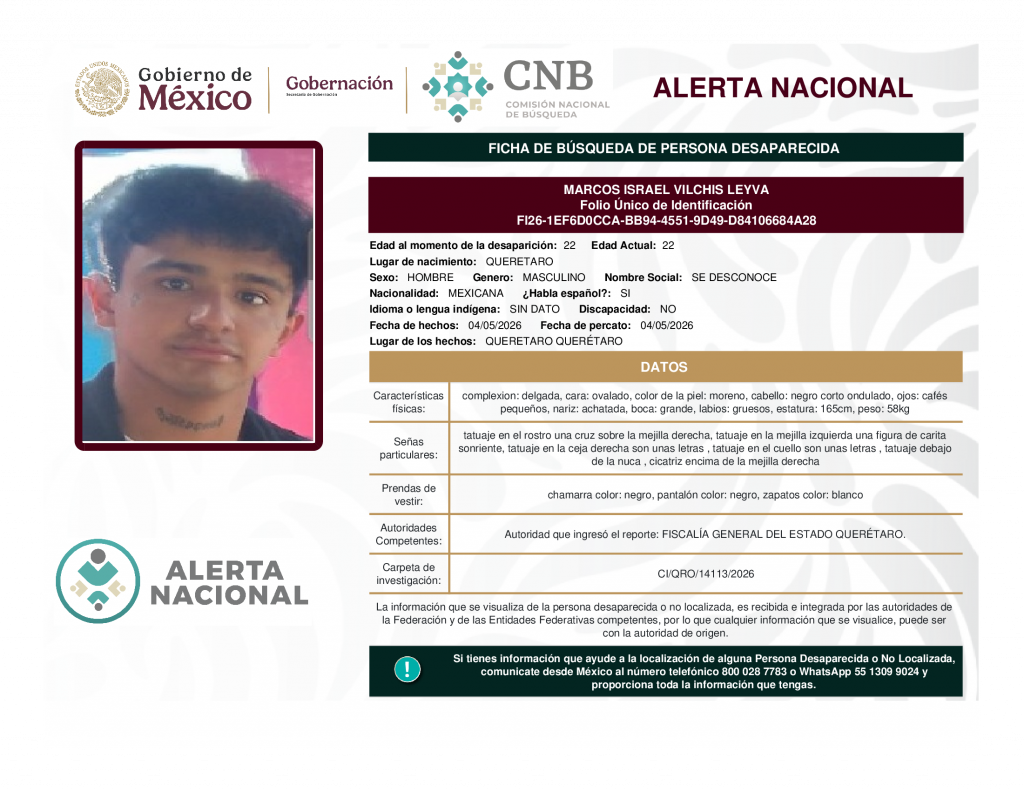 MARCOS ISRAEL VILCHIS LEYVA