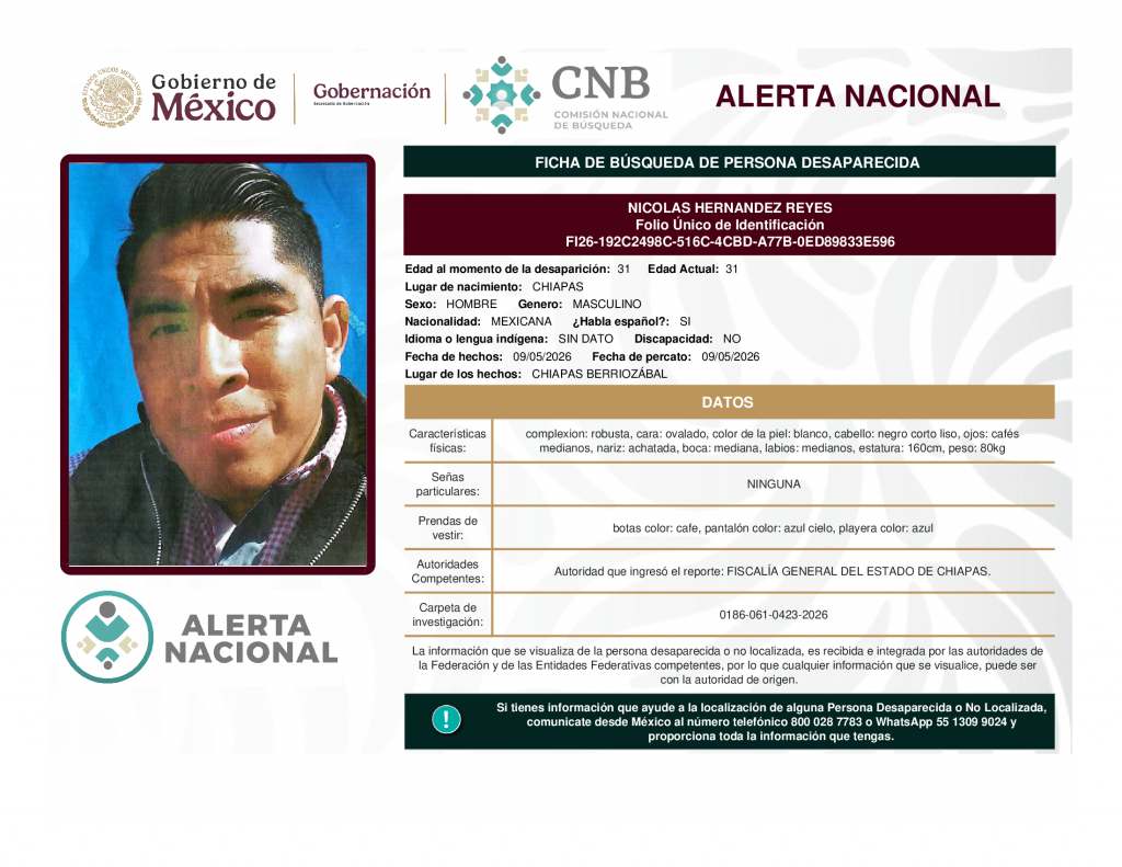 NICOLAS HERNANDEZ REYES