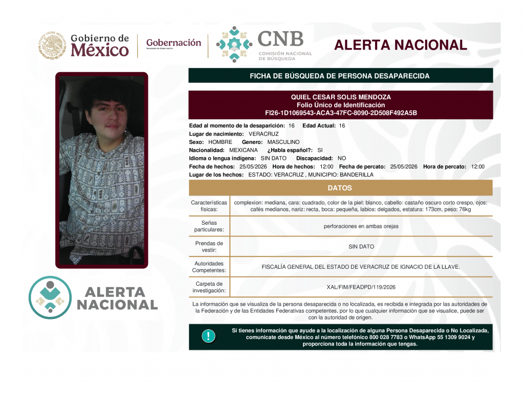 QUIEL CESAR SOLIS MENDOZA