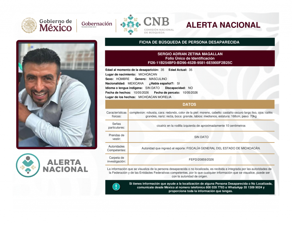 SERGIO ADRIAN ZETINA MAGALLAN