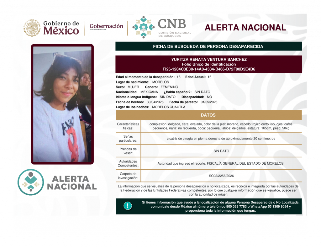 YURITZA RENATA VENTURA SANCHEZ