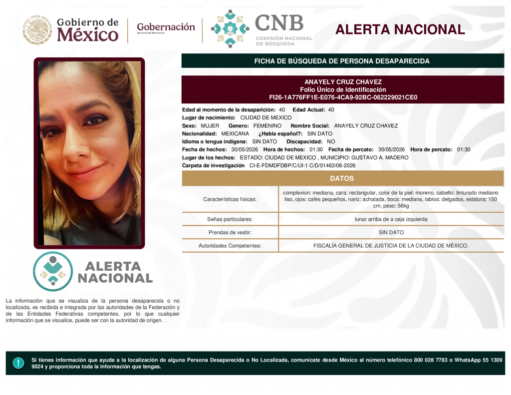 ANAYELY CRUZ CHAVEZ