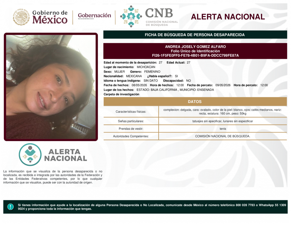 ANDREA JOSELY GOMEZ ALFARO