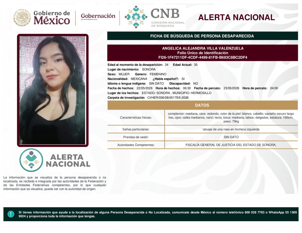 ANGELICA ALEJANDRA VILLA VALENZUELA